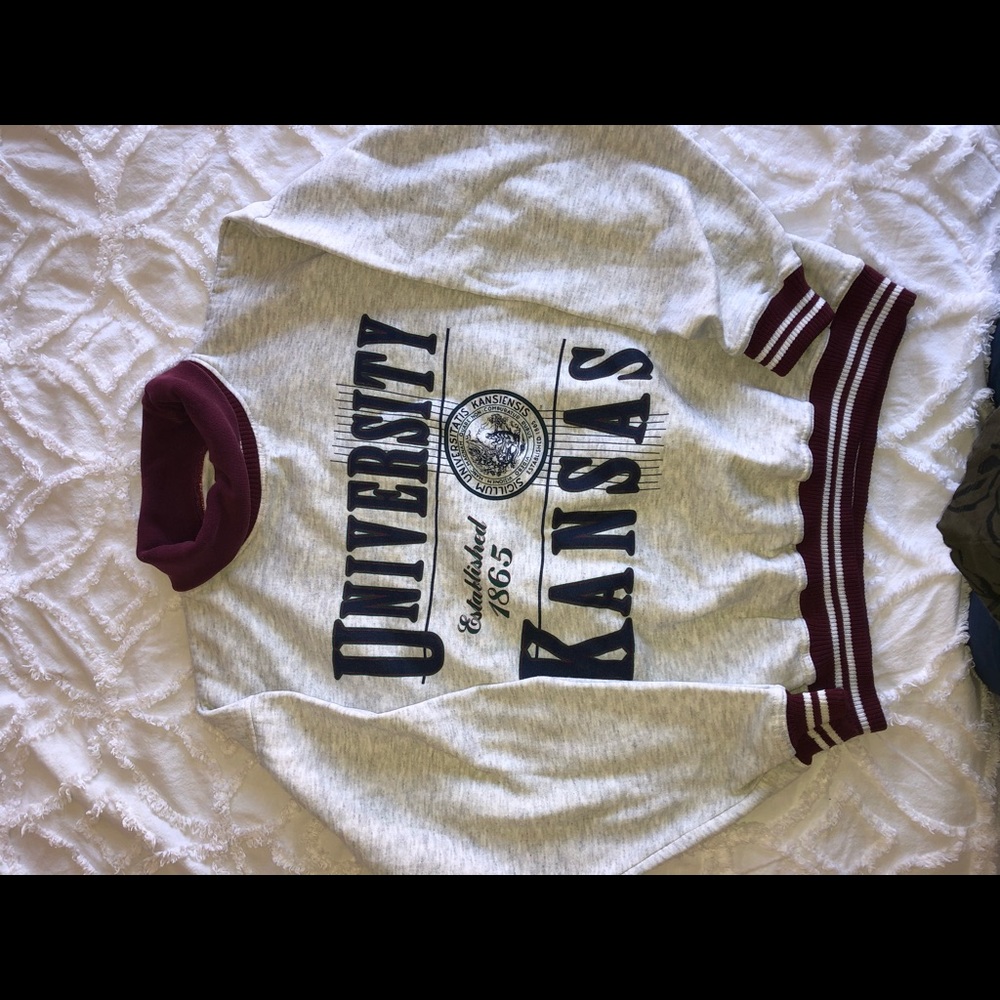 VINTAGE University of Kansas Sweatshirt